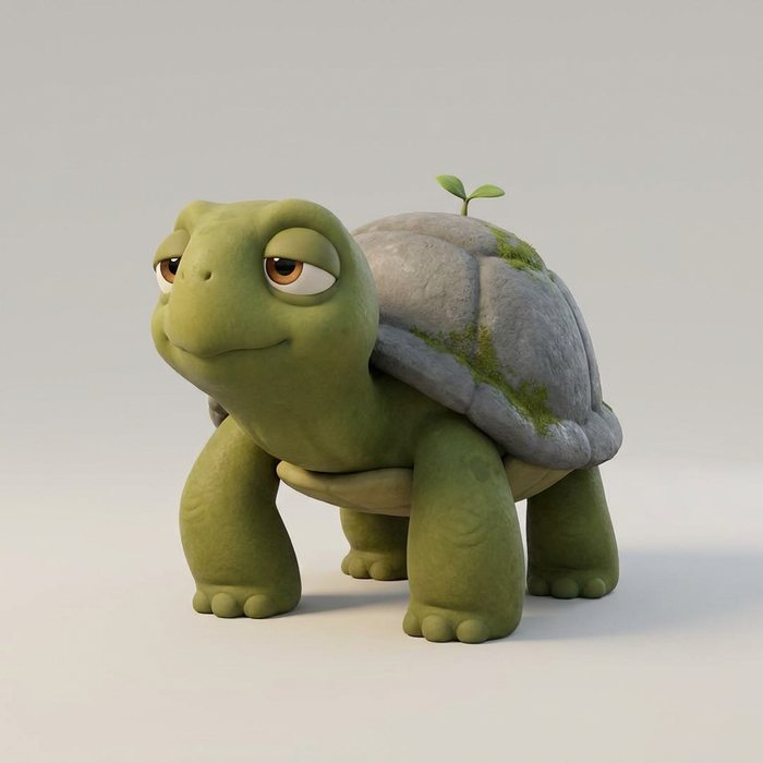 Krakk, the turtle